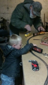 Getting the train out